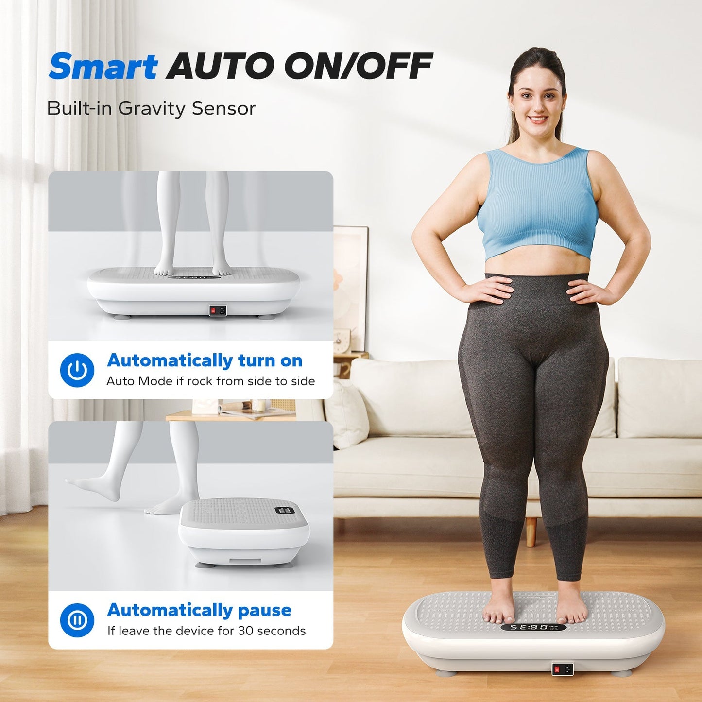 Smart Fitness Vibration Plate