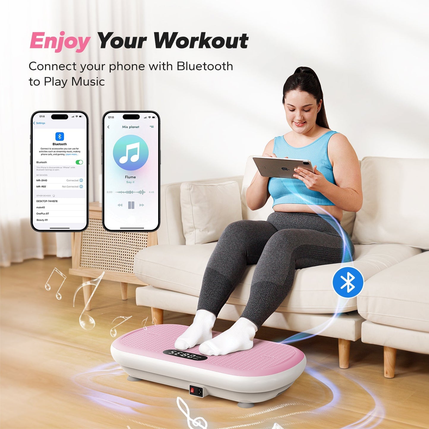 Smart Fitness Vibration Plate