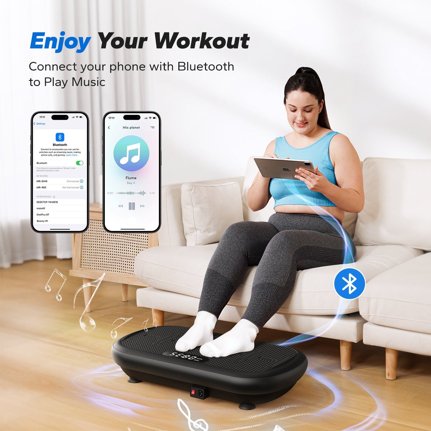 Smart Fitness Vibration Plate