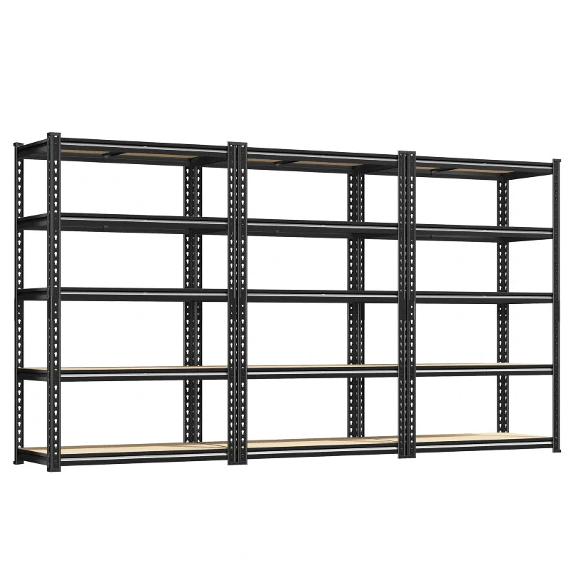 Storage Shelves Load 2020lbs, 5-Tier Adjustable Metal Shelving Units, Shelving Rack for Closet Kitchen Pantry