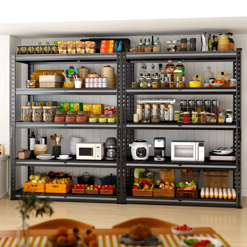 3000 LBS 5 Tiers Heavy Duty Storage Shelves Adjustable Metal Shelving for Garage, Pantry, Kitchen and Basement