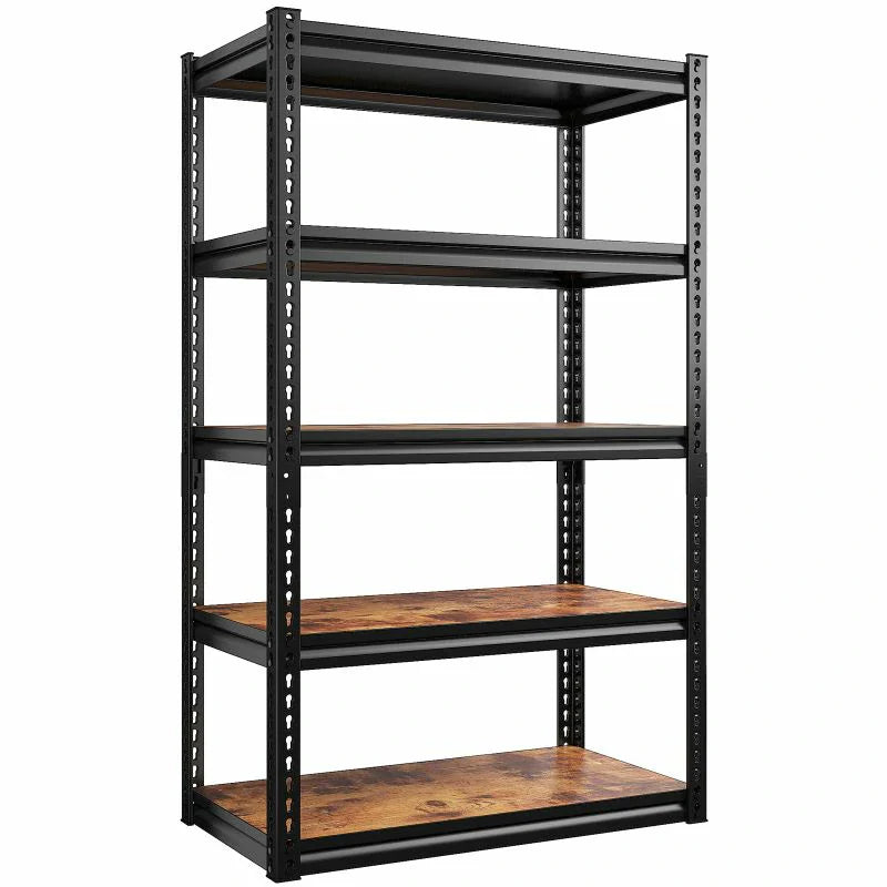 Heavy Duty Storage Shelving 5 Tiers Garage Shelves Load 2500LBS