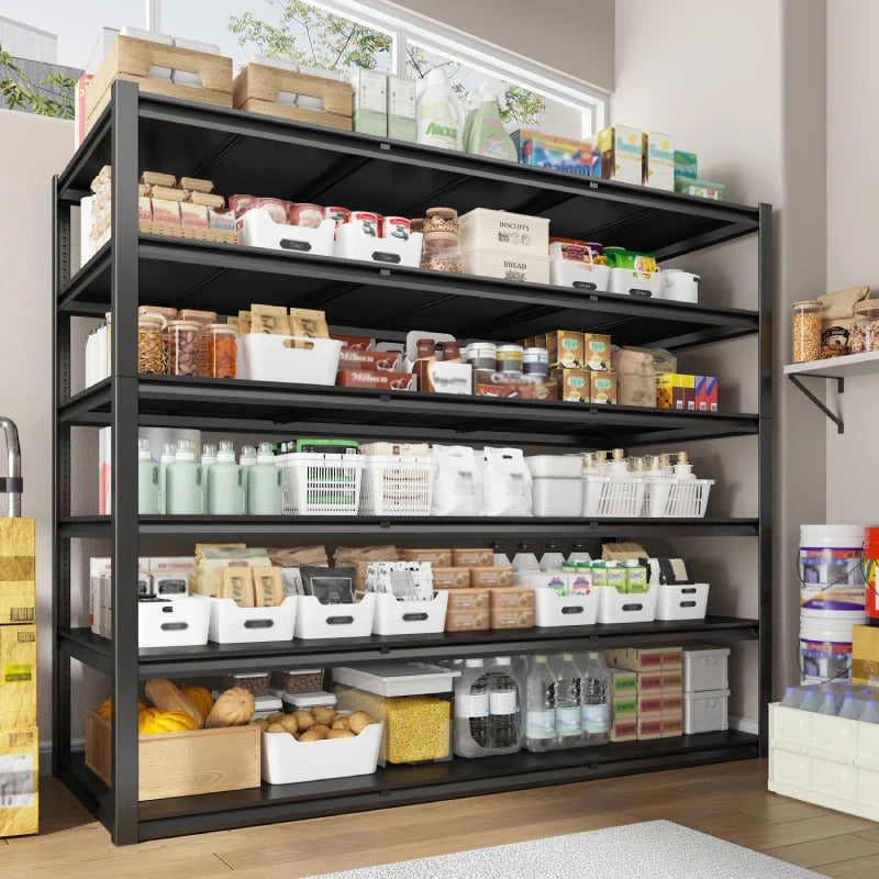 84"H 3500LBS Heavy Duty Garage Shelving 6-tier Adjustable Storage Shelves for Garage,Warehouse, Basement