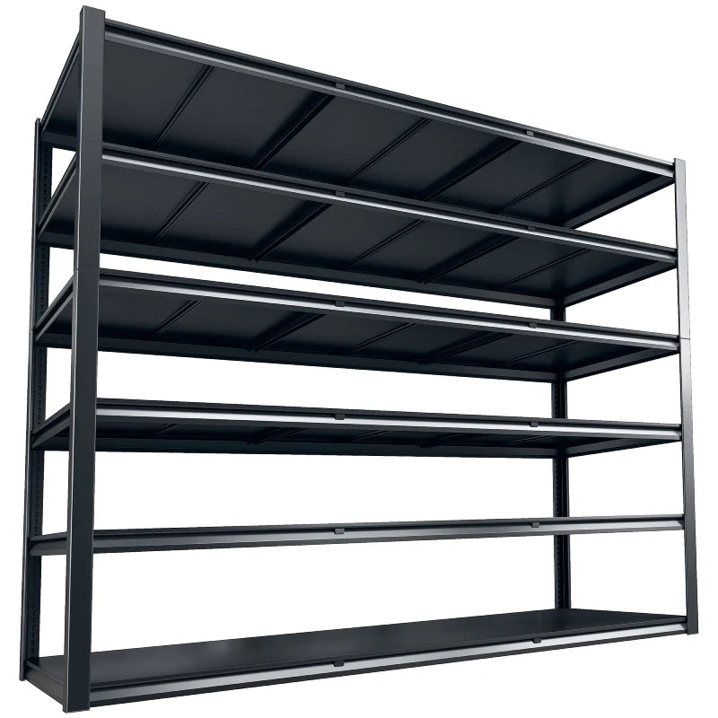 84"H 3500LBS Heavy Duty Garage Shelving 6-tier Adjustable Storage Shelves for Garage,Warehouse, Basement