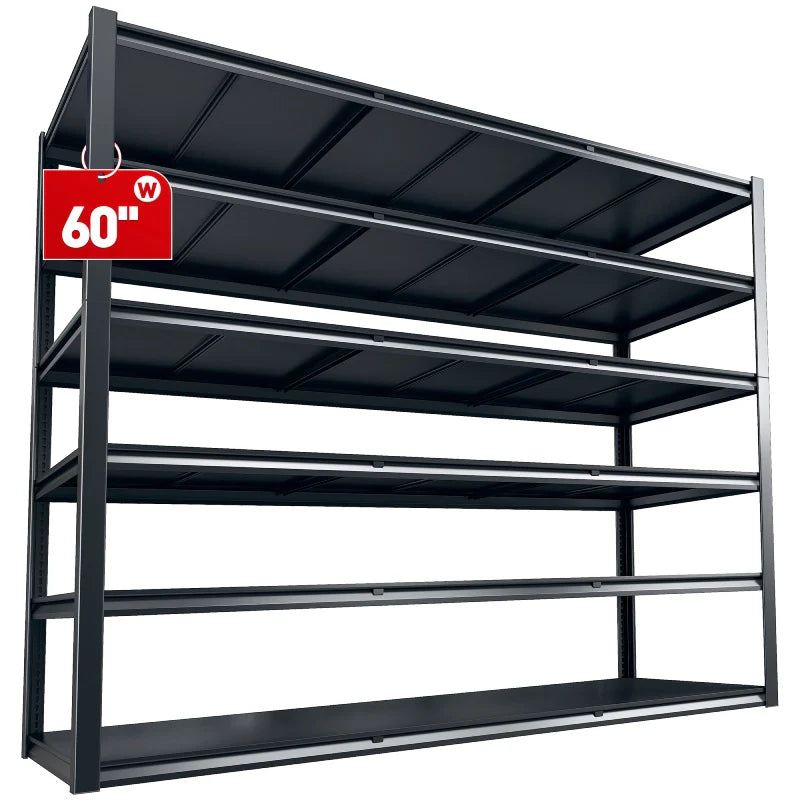 84"H 3500LBS Heavy Duty Garage Shelving 6-tier Adjustable Storage Shelves for Garage,Warehouse, Basement
