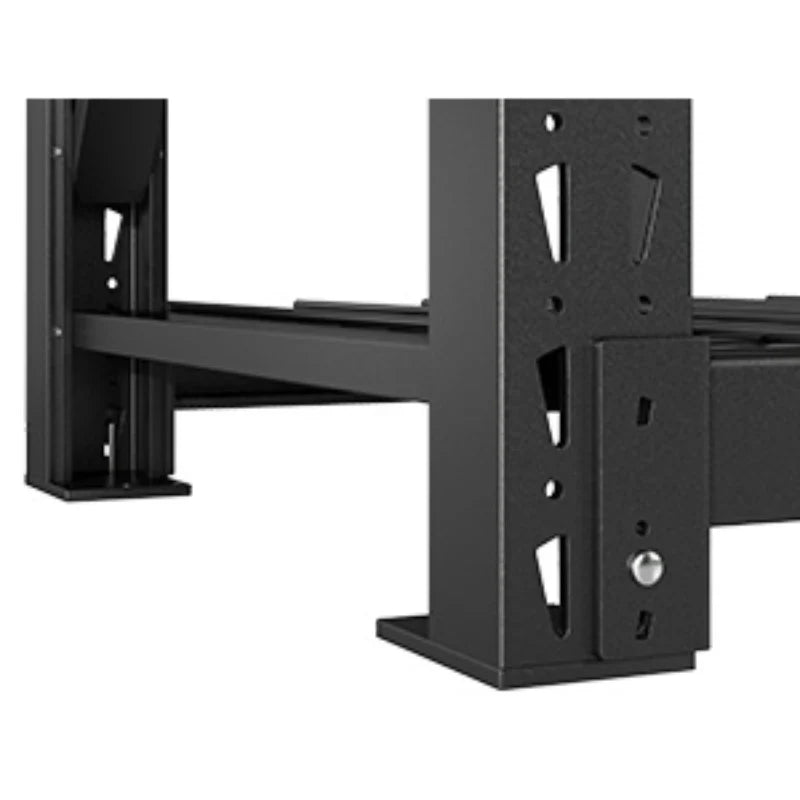3-Tier 8250 LBS Heavy Duty Storage Rack 66 in High Adjustable Industrial Steel Shelving Unit for Garage, Warehouse Basement