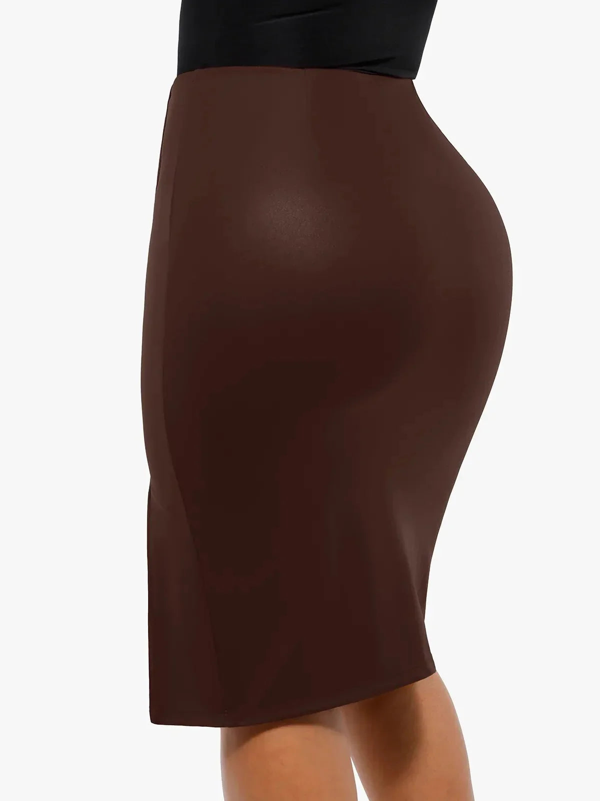【🔥Big Sale🔥】【80% off for a limited time】Shapewear Lace Deep-V Neck Bodysuits or Faux Leather Skirts
