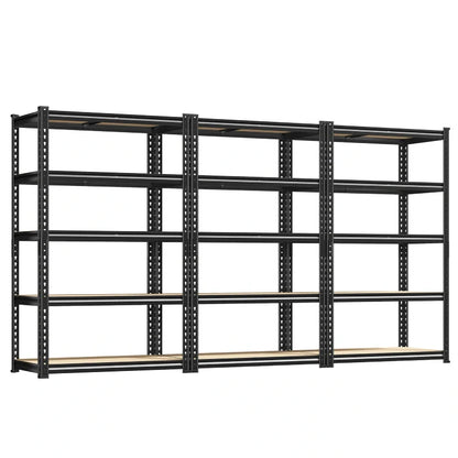 Storage Shelves Load 2020lbs, 5-Tier Adjustable Metal Shelving Units, Shelving Rack for Closet Kitchen Pantry
