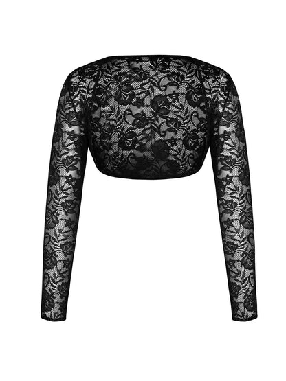 【🔥Big Sale🔥】【80% off for a limited time】Shapewear Sculpting Lace Bodysuit or Midi Skirt or Shrug