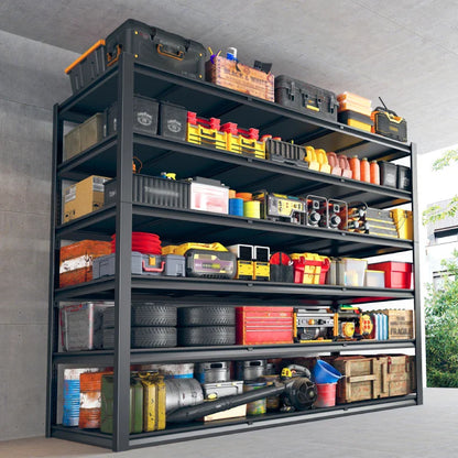 84"H 3500LBS Heavy Duty Garage Shelving 6-tier Adjustable Storage Shelves for Garage,Warehouse, Basement