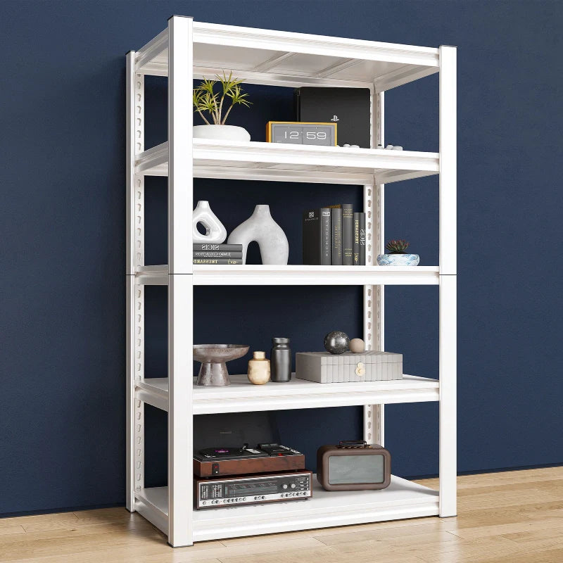 72"H Metal Storage Rack 2000LBS Adjustable Shelving for Kitchen, Living room