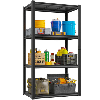 27.6"W  kitchen Rack Shelf 1600 lbs for Pantry Storage Metal Shelving Unit