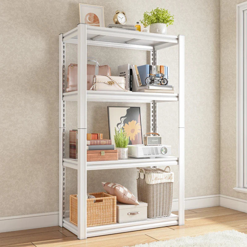 27.6"W  kitchen Rack Shelf 1600 lbs for Pantry Storage Metal Shelving Unit