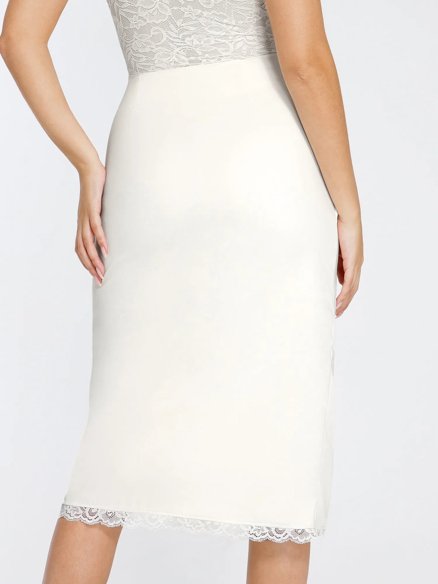 【🔥Big Sale🔥】【80% off for a limited time】Shapewear Sculpting Lace Bodysuit or Midi Skirt or Shrug