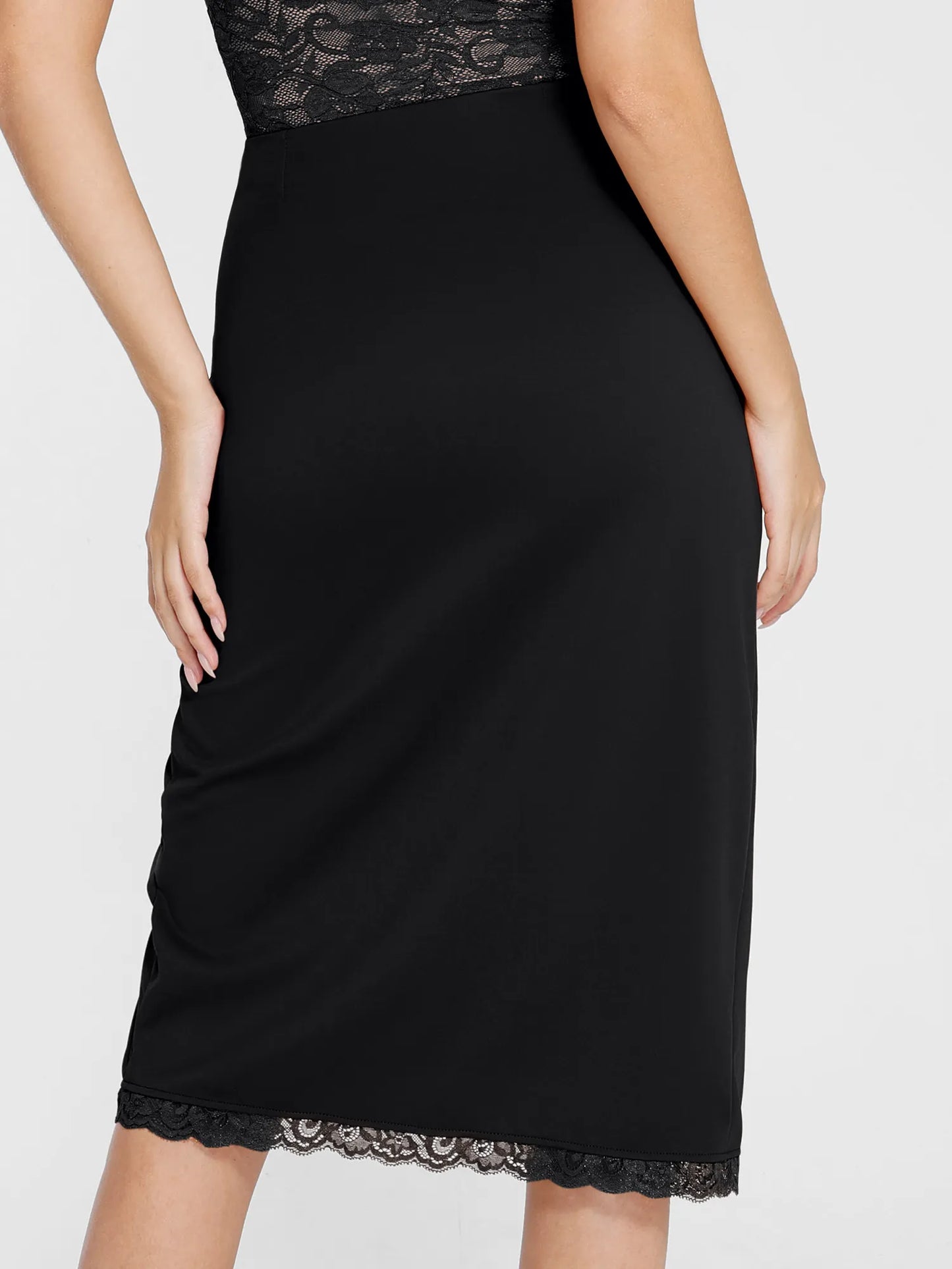 【🔥Big Sale🔥】【80% off for a limited time】Shapewear Sculpting Lace Bodysuit or Midi Skirt or Shrug