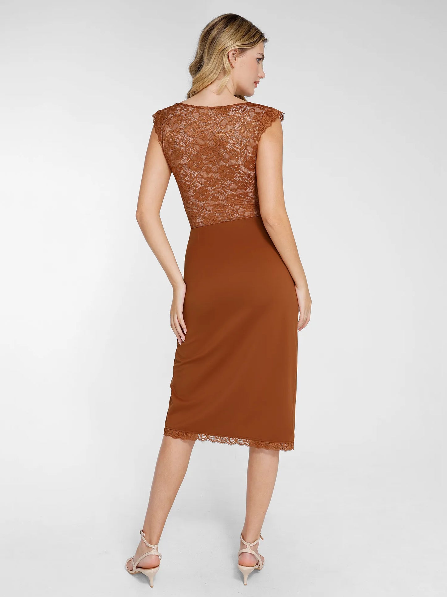 【🔥Big Sale🔥】【80% off for a limited time】Shapewear Sculpting Lace Bodysuit or Midi Skirt or Shrug