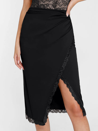 【🔥Big Sale🔥】【80% off for a limited time】Shapewear Sculpting Lace Bodysuit or Midi Skirt or Shrug
